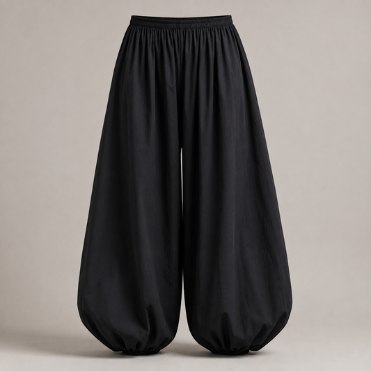 Elegante High-Waist-Ballonhose